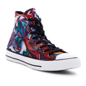 Converse All Star High Top Sneaker Graffiti NWT